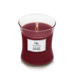 Ароматична свічка з ароматом соковитої черешні Woodwick Medium Black Cherry, 275 г