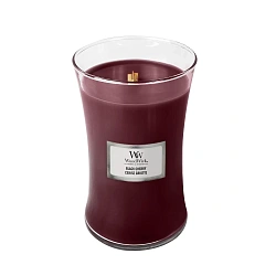 Ароматична свічка з ароматом соковитої черешні Woodwick Large Black Cherry, 609 г