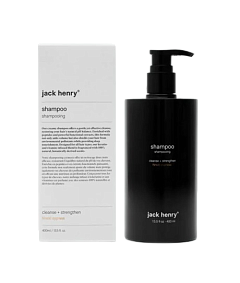 Шампунь з пептидами та рослинними суперфудами Jack Henry Shampoo Hinoki Cypress, 400 мл