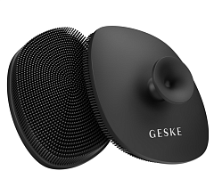 Geske Facial Brush 4 in 1 Gray - Щетка для лица 4 в 1, серо-черная