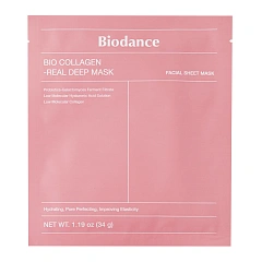 Нічна гідрогелева маска з колагеном Biodance Bio-Collagen Real Deep Mask, 1 шт.