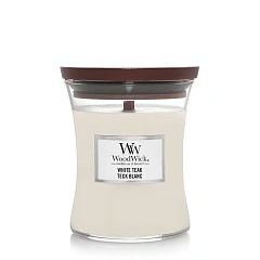 Ароматична свічка з ароматом сандалового дерева і дуба Woodwick Mini White Teak, 85 г