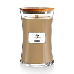 Ароматична свічка з ароматом інжиру та гваякового дерева Woodwick Large Gilded Sands, 609 г