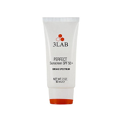 Идеальный солнцезащитный крем для кожи лица SPF50+ 3Lab Perfect Sunscreen SPF 50+