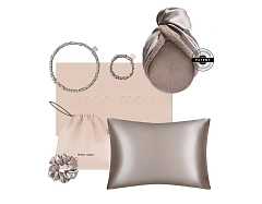 Подарунковий набір аксесуарів SOFT SILK SET TAUPE