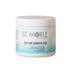 Пади для видалення автозасмаги St. Moriz Professional Self-Tan Remover Pads, 60 pads